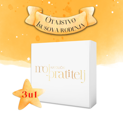 Božićna poklon kutija 3u1