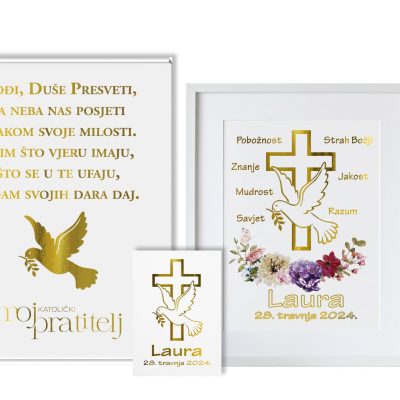 Poklon set za Svetu Potvrdu: „Darovi Duha Svetoga"