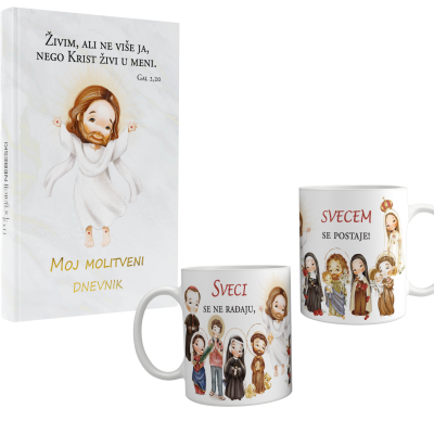 Molitveni dnevnik + šalica