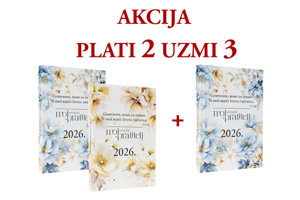 Moj katolički pratitelj 2026 - AKCIJA 2+1