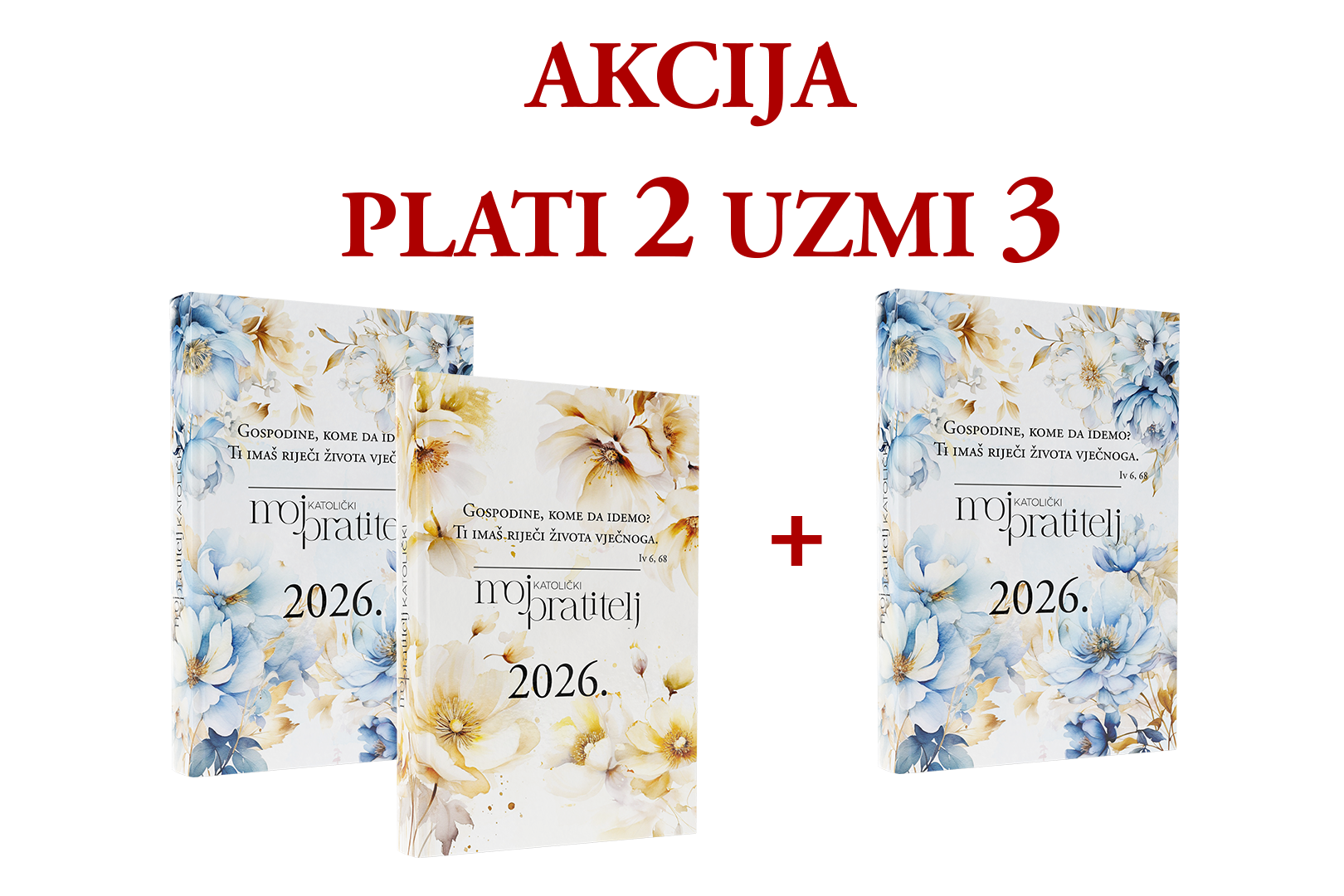 Moj katolički pratitelj 2026 - AKCIJA 2+1