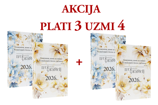 Moj katolički pratitelj 2026 - AKCIJA 3+1