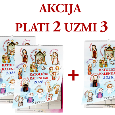 Dječji katolički kalendar 2026. - AKCIJA 2+1